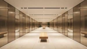 עיצוב לובי כניסה לבניין